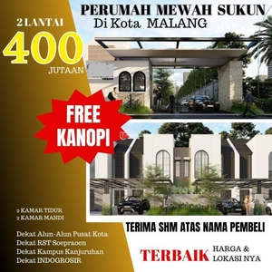 Promo Terbatas, Jual Rumah Modern Tipe 47 Dekat Alun-Alun Kota – Malang Kota