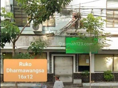 Disewakan Ruko 2 Lantai di Dharmawangsa Gubeng Surabaya