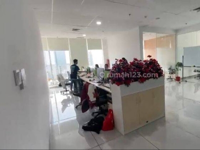 FOR RENT OFFICE SPACE di Gold Coast Tower PIK1 Furnished Luas 150 m²