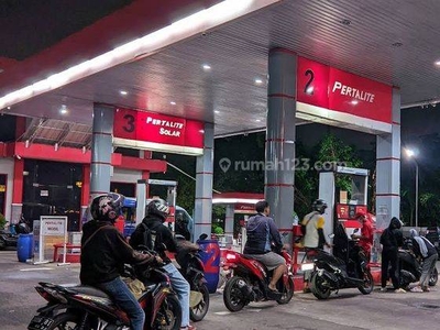 SPBU Pertamina Aktif Di Cipinang Jaya Raya, Jakarta Timur.