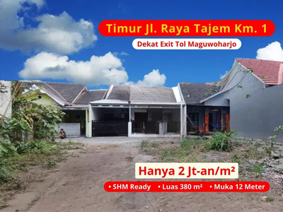 2 Jt-an/m: Tanah Maguwoharjo, 7 Menit Ringroad Sleman