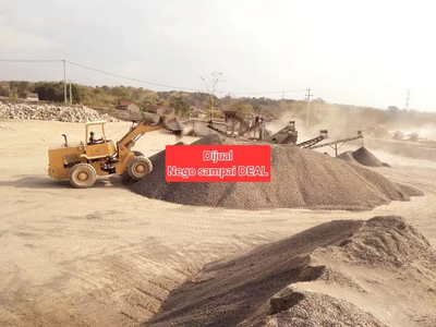 Jual Tanah Bonus Pabrik Stone Crusher Plant Cirebon Jawa Barat
