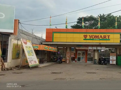 Ruko Dijual Strategis Jl. Raya Citeko Plered Masih di Sewa Yomart