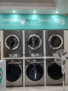 DIJUAL Usaha Laundry di Ruko 2 Lantai Jl Raya Gandul , Cinere Depok
