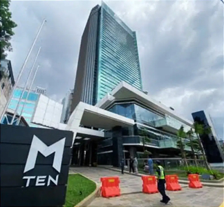 M TEN Office Building •For Lease, Strata, Strategis, Free Ganjil Genap