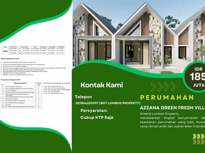 Perumahan Subsidi Konsep Vila