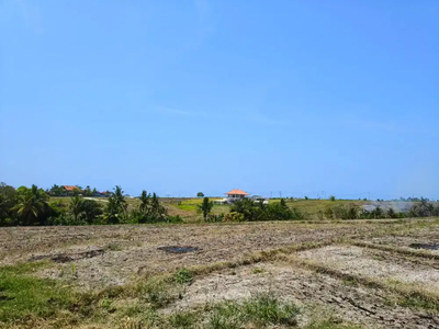 Tanah dekat pantai di area villa di klecung tabanan bali