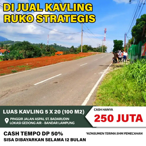 Tanah Kavling Ruko Buat Usaha