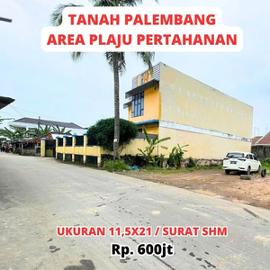 Tanah Kosong Lokasi Plaju Jaya 6 Dekat SMP 30