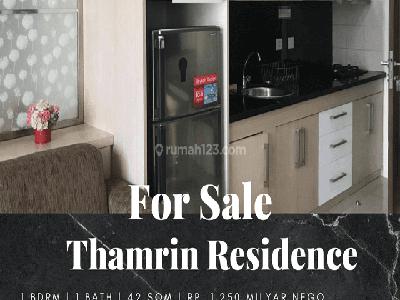 Dijual Apartemen Thamrin Residence 1 Bedroom Full Furnished