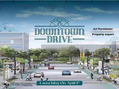 Dipasarkan ruko terbaru summarecon serpong Downtown Drive on 1 april