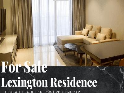 Jual Apartemen Lexington Residences 1 Bedroom Furnished Baru