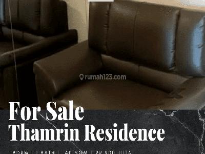 Jual Apartemen Thamrin Residence Tipe I 1 Bedroom Full Furnished