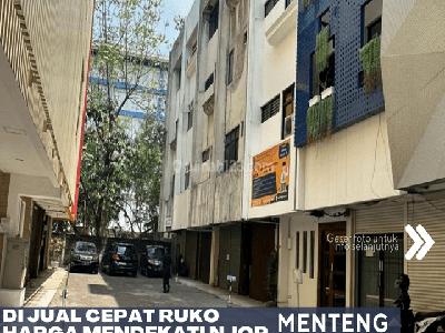 Menteng Cikini Ruko Dalam Komplek Komersil di Jual Cepat