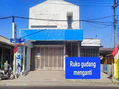 RUKO GUDANG MENGANTI NOL JALAN RAYA, KONTAINER BISA LEWAT