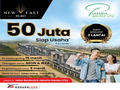 Ruko New East Jakarta Garden City