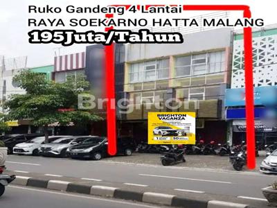 RUKO SEWA RAYA SOEKARNO HATTA SUHAT MALANG