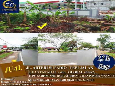 Tanah Strategis Jl. Arteri Supadio, Pontianak, Kalimantan Barat