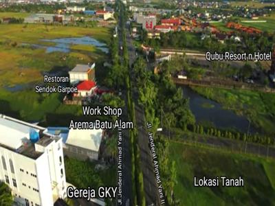 Tanah Tepi Jalan Ahmad Yani Dekat GAIA MALL N TRANSMART Pontianak