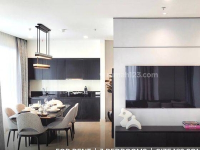 Apartment Fifty Seven Promenade Thamrin, 3 Bedrooms Furnished With Luxury Modern Interior Design