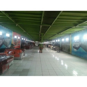 Dijual Gudang 2 Lantai LT/LB 2735/4000 Murah Tepi Jalan Raya Kraton - Pasuruan