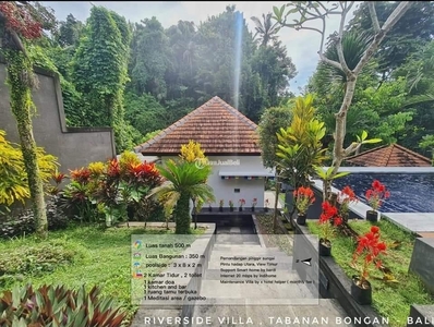 Dijual Luxury Villa Private Pool LT 500m2 LB 350m2 2KT 2KM Dekat dengan Kubu Abados - Tabanan Bali