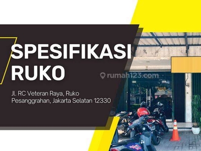 Dijual Ruko Gandeng Rempoa Veteran Bintaro