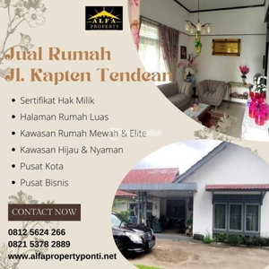 Dijual Rumah 5KT 3KM Jalan Kapten Tendean - Kota Pontianak