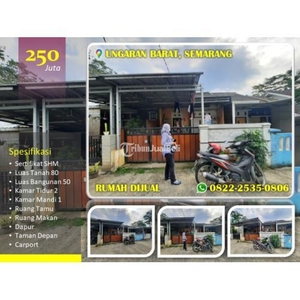Dijual Rumah LT80 LB50 2KT 1KM Legalitas SHM Siap Huni - Semarang Jawa Tengah