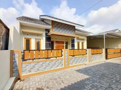 Dijual Rumah Modern Tipe 80/120 3KT 2KM Siap Huni Bisa Kpr Dekat Candi Kalasan - Sleman