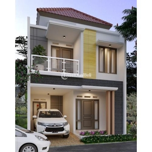 Dijual Terbaru Rumah 2 Lantai Type 65 3KT 2KM Termurah di Karangploso Dekat Kota - Malang