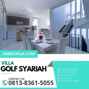 Disewakan Villa Baru 4ky 4km Full Ac Daerah Dago Pakar Villa Golf Syariah - Bandung