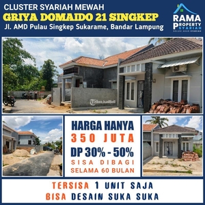 Jual Rumah Perumahan Cluster Mewah Pulau Singkep - Bandar Lampung