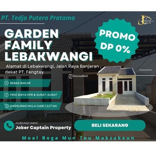 Jual Rumah Tipe 36/72 2KT 1KM Promo KPR Komersil Murah - Bandung