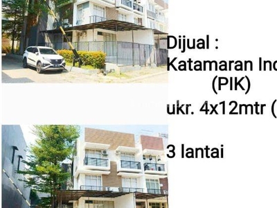 Rumah Disewa Pik Katamaran Indah Uk4x12m2 ,3lt At Jakarta Utara