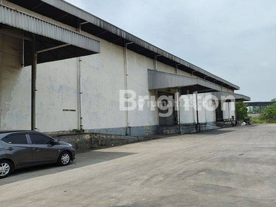 Tanah dan Gudang di Bitung dekat tol