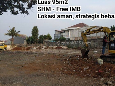 TANAH DIJUAL JAGAKARSA KAVLING PREMIER 95 m² SHM